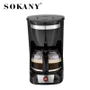 Cross-border SOKANY108s coffee machine, household automatic Americano drip steam coffee machine for brewing tea Specification image
